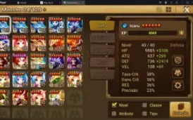Conta summoners war global com 28 nat 5 - PVE completo