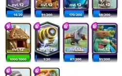 Conta top Clash Royale +de 3 anos de uso