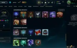 Conta De Lol De 2012 Com Skin Exclusiva Do Rammus Rei