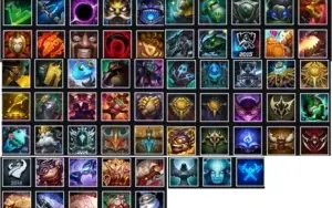 Conta league of legends 112 champs