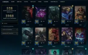 Conta Lol Diamante 1 Todos Champs 120 Skins Borda De Mestre