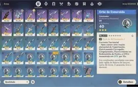 GENSHIN IMPACT - CONTA COM CYNO E MONA AR 32 NO PRECINHO