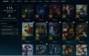 Prata 4 com 70 Champs e 34 Skins ( TOP / JG )