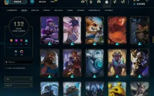 Fullacesso - Conta De 2012 - 132 Skins - Level 518 - 166 Cam