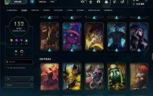 Fullacesso - Conta De 2012 - 132 Skins - Level 518 - 166 Cam