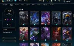 Fullacesso - Conta De 2012 - 132 Skins - Level 518 - 166 Cam
