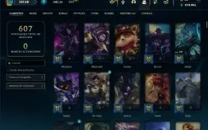Fullacesso - Conta De 2012 - 132 Skins - Level 518 - 166 Cam