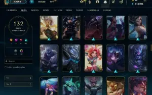 Fullacesso - Conta De 2012 - 132 Skins - Level 518 - 166 Cam