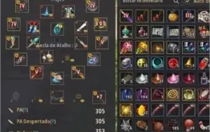 Conta top, Mago, full PEN armas/armaduras e mto mais