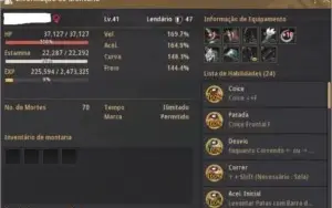 Conta top, Mago, full PEN armas/armaduras e mto mais
