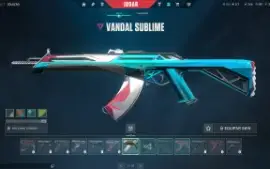 Super Conta De Valorant+3 Facas +Vandal Sublime+Phantom Ion