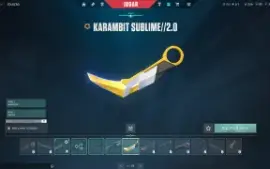Super Conta De Valorant+3 Facas +Vandal Sublime+Phantom Ion