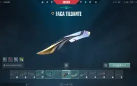 Super Conta De Valorant+3 Facas +Vandal Sublime+Phantom Ion