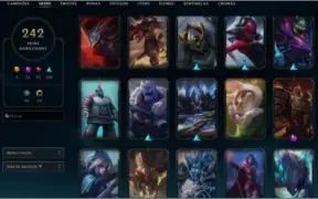 Conta de League of Legends