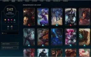 Conta de League of Legends