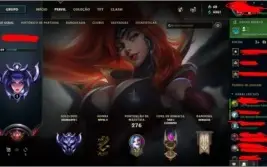 Conta LOL Diamond 1 107 Champs 104 Skins MMR M+ S9 GM500PDL