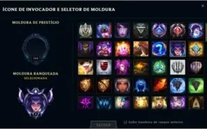 Conta LOL Diamond 1 107 Champs 104 Skins MMR M+ S9 GM500PDL
