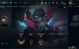 Conta LoL, Gold I, Email Não Confirmado, Muitos Fragmentos