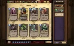 Conta Hearthstone com 50 packs + 14 lendárias