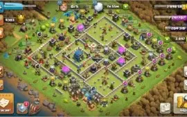 Conta Clash of Clans CV 12 Top demais!