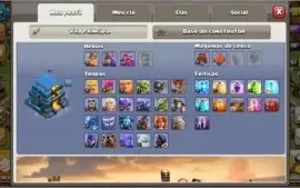 Conta Clash of Clans CV 12 Top demais!