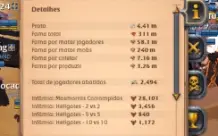 Conta specada em coleta