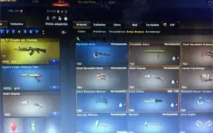 Conta boa 3 vip, kit completo vitoriosa, +40k zp