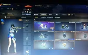 Conta boa 3 vip, kit completo vitoriosa, +40k zp