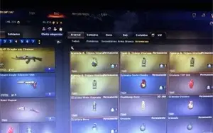Conta boa 3 vip, kit completo vitoriosa, +40k zp
