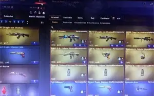 Conta boa 3 vip, kit completo vitoriosa, +40k zp