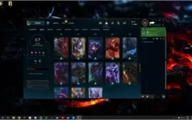 conta lol baratinha dono único 96 campeões 67 skins