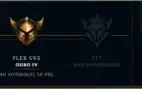 Conta league of legends com 101 skins, gold 3