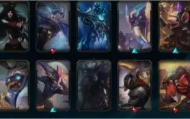Conta league of legends com 101 skins, gold 3