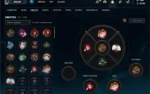 Conta ouro 3 com 31 Champs e 2 Skins +2 Fragmentos