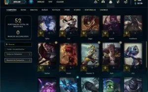 Conta ouro 3 com 31 Champs e 2 Skins +2 Fragmentos
