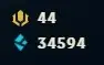 Conta LOL level 233 - Gold 2 - 144 campeões - 95 Skin