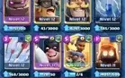 Clash royale nível 12 quase 13 cartas full + de 30 emotes