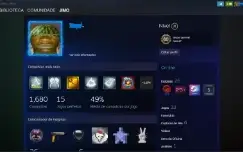 Conta Steam 5 anos - CS PRIME 3k horas, RUST, The Forest
