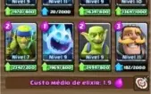 Conta de Clash Royale arena 9 com 12 Lendarias