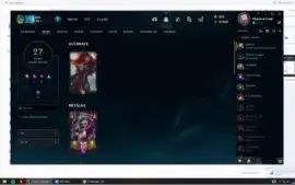 Conta League Of Legends