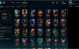 Conta Unranked ( MMR alto ) - Todos os campeões 139 skins