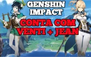 GENSHIN IMPACT - AR7 - VENTI + JEAN + BÔNUS