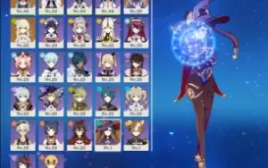 Ayaka, Yelan, keqing, Mona Ar30