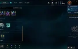 Conta LeagueOfLegends all champs 31 skins 5 pagina de runas