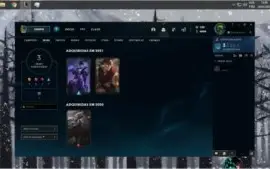 CONTA LOL PRATA 3 MMR DE OURO