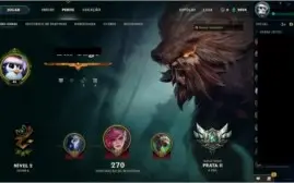 Conta League of Legends Prata II (GOLD IV Temporada 2017)