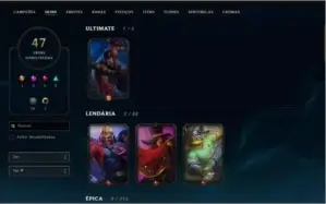 Conta De Lol - 126 Campeões - Gold