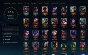 Conta De Lol - 126 Campeões - Gold