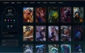 Conta De Lol - 126 Campeões - Gold