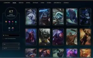Conta De Lol - 126 Campeões - Gold